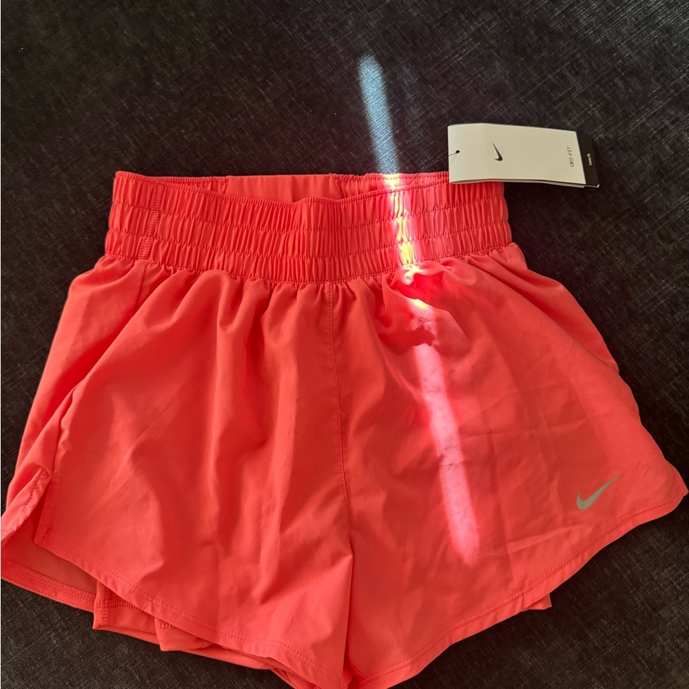 Nike Women's Bright Coral Athletic Shorts